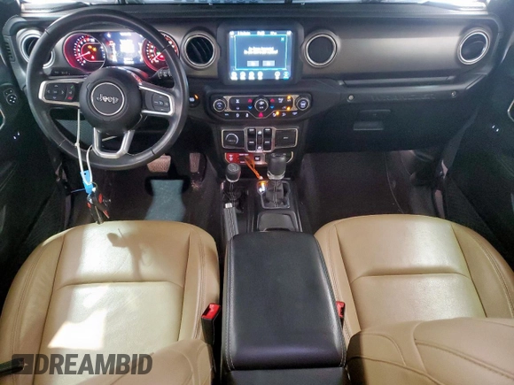 2018 Jeep Wrangler Unlimited Rubicon z VIN 1C4HJXFG5JW111896, wystawiony jako Copart lot #65800475 z przebiegiem Nie podano mil oraz Szkoda całkowita • Salvage title. Historia ofert i sprzedaży dostępna na DreamBid. Obrazek 8.