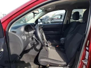 2012 Jeep Compass Sport with VIN 1C4NJCBA5CD678721, listed as a Copart auction lot 50605465 with 204,527 mi miles and Salvage Title. Bid and sale history available at carsss.com. Image 7.