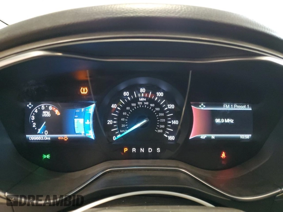 2017 Ford Fusion SE z VIN 3FA6P0H98HR179253, wystawiony jako Copart lot #52015345 z przebiegiem 99 883 mil mil oraz Czysty tytuł • Clean title. Historia ofert i sprzedaży dostępna na DreamBid. Obrazek 9.