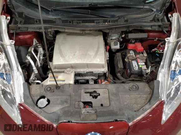 2016 Nissan LEAF SL with VIN 1N4BZ0CP1GC305528, listed as a Copart auction lot 50041525 with 51,299 mi miles and Clean Title. Bid and sale history available at carsss.com. Image 12.