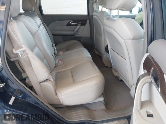2011 Acura MDX with VIN 2HNYD2H22BH532772, listed as a IAAI auction lot 42109637 with 89,712 mi miles. Bid and sale history available at carsss.com. Image 8.