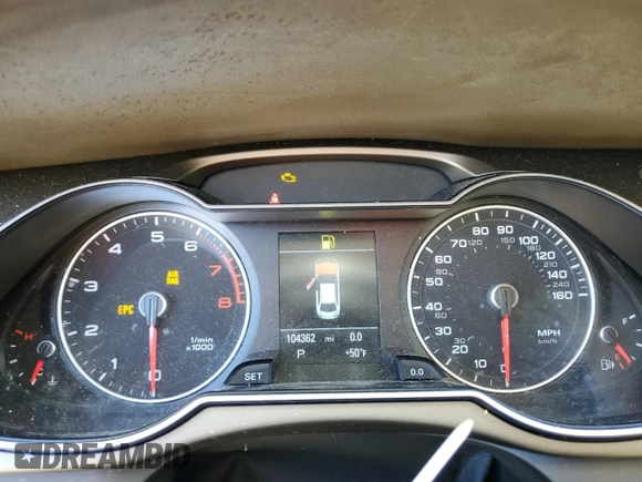 2015 Audi A4 Premium with VIN WAUBFAFL6FN010474, listed as a Copart auction lot 52639935 with 104,362 mi miles and Clean Title. Bid and sale history available at carsss.com. Image 9.