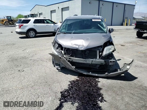 2017 Toyota Sienna LE Auto Access Seat with VIN 5TDKZ3DC1HS820732, listed as a Copart auction lot 54251475 with 104,560 mi miles and Salvage title. Bid and sale history available at DreamBid. Image 14.