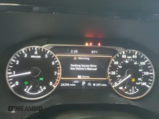 2023 Nissan Pathfinder SL with VIN 5N1DR3CC7PC221341, listed as a Copart auction lot 60569185 with 26,296 mi miles and Salvage title. Bid and sale history available at DreamBid. Image 9.
