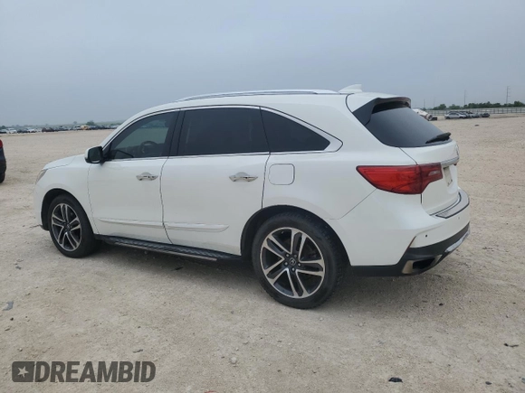 2017 Acura MDX Advance with VIN 5FRYD4H88HB032716, listed as a Copart auction lot 54551095 with 210,131 mi miles and Clean Title. Bid and sale history available at DreamBid. Image 2.