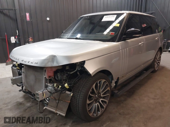 2016 Land Rover Range Rover Supercharged with VIN SALGS3EF0GA294388, listed as a IAAI auction lot 41846458 with 88,025 mi miles. Bid and sale history available at carsss.com. Image 19.