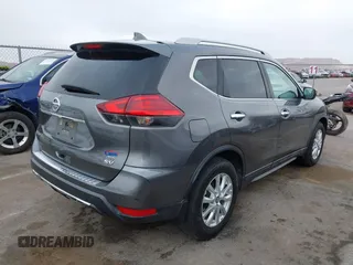 2017 Nissan Rogue SV with VIN 5N1AT2MT6HC842083, listed as a IAAI auction lot 41260224 with 64,013 mi miles. Bid and sale history available at carsss.com. Image 4.