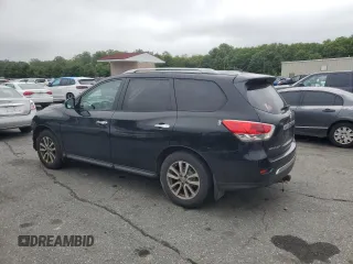 2016 Nissan Pathfinder SV with VIN 5N1AR2MM9GC645513, listed as a Copart auction lot 59592645 with 219,926 mi miles and Salvage title. Bid and sale history available at DreamBid. Image 2.
