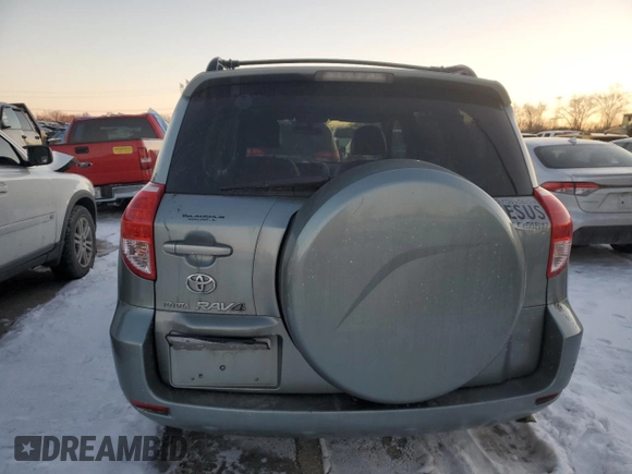 2006 Toyota RAV4 Limited with VIN JTMZD31V866000423, listed as a Copart auction lot 88438035 with Not provided miles and Salvage title. Bid and sale history available at DreamBid. Image 6.