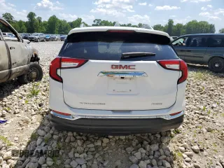 2022 GMC Terrain SLT with VIN 3GKALVEVXNL266203, listed as a Copart auction lot 60783525 with Not provided miles and Salvage title. Bid and sale history available at DreamBid. Image 6.