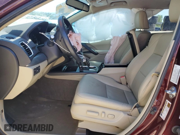 2018 Acura RDX Advance with VIN 5J8TB4H7XJL013467, listed as a Copart auction lot 54073155 with 33,814 mi miles and Salvage Title. Bid and sale history available at DreamBid. Image 7.