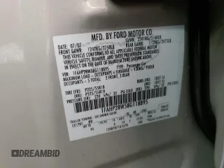 2008 Ford Taurus Limited with VIN 1FAHP28W58G118895, listed as a Copart auction lot 83638364 with 0 mi miles and Salvage Title. Bid and sale history available at carsss.com. Image 15.