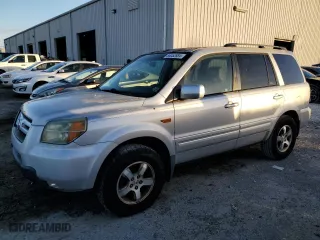 2006 Honda Pilot EX-L with RES with VIN 5FNYF28626B016877, listed as a Copart auction lot 85052884 with 201,001 mi miles and Salvage Title. Bid and sale history available at carsss.com. Image 1.