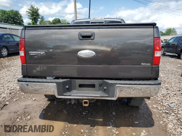 2007 Ford F-150 XLT z VIN 1FTPW14597FB52195, wystawiony jako Copart lot #60293995 z przebiegiem Nie podano mil oraz Szkoda całkowita • Salvage title. Historia ofert i sprzedaży dostępna na DreamBid. Obrazek 6.