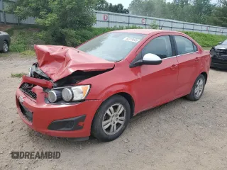 2012 Chevrolet Sonic LT with VIN 1G1JC5SH1C4107284, listed as a Copart auction lot 62319045 with 36,453 mi miles and Clean title. Bid and sale history available at DreamBid. Image 1.
