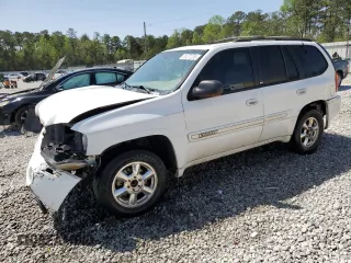 2003 GMC Envoy SLT with VIN 1GKDS13S632185117, listed as a Copart auction lot 51471235 with 350,868 mi miles and Salvage Title. Bid and sale history available at carsss.com. Image 1.
