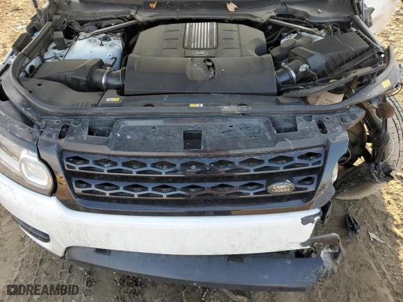2016 Land Rover Range Rover Sport V8 Dynamic with VIN SALWR2EF4GA105341, listed as a Copart auction lot 42634685 with 107,376 mi miles and Salvage Title. Bid and sale history available at carsss.com. Image 13.