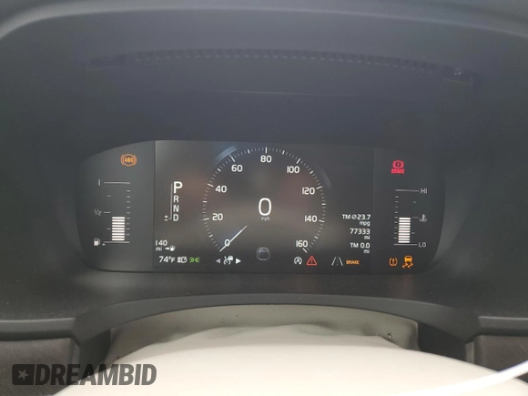 2018 Volvo V90 z VIN YV4102NK4J1035157, wystawiony jako Copart lot #74416004 z przebiegiem 77 333 mil mil oraz Szkoda całkowita • Salvage title. Historia ofert i sprzedaży dostępna na DreamBid. Obrazek 9.