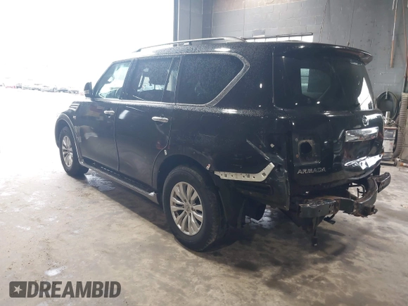 2017 Nissan Armada Platinum z VIN JN8AY2NC3H9502265, wystawiony jako IAAI lot #41816720 z przebiegiem 126 477 mil mil oraz . Historia ofert i sprzedaży dostępna na DreamBid. Obrazek 3.
