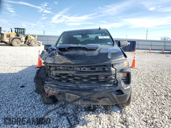 2024 Chevrolet Silverado 1500 Custom Trail Boss with VIN 3GCUDCED9RG177450, listed as a Copart auction lot 41687785 with 0 mi miles and Salvage Title. Bid and sale history available at carsss.com. Image 5.