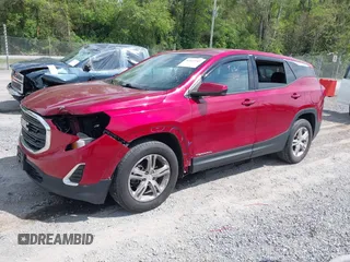 2019 GMC Terrain SLE with VIN 3GKALTEV4KL399376, listed as a IAAI auction lot 42143747 with 181,346 mi miles. Bid and sale history available at carsss.com. Image 17.