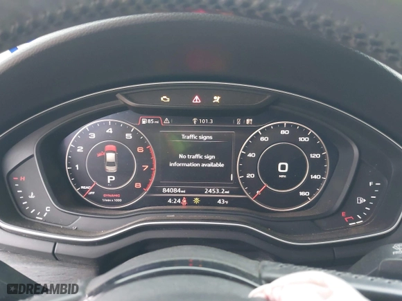 2017 Audi A4 Season of Audi ultra Premium with VIN WAUKMAF4XHN055287, listed as a IAAI auction lot 41539840 with 84,084 mi miles. Bid and sale history available at carsss.com. Image 7.