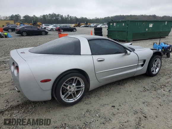 2000 Chevrolet Corvette with VIN 1G1YY22GXY5102723, listed as a Copart auction lot 50042025 with 99,101 mi miles and Salvage Title. Bid and sale history available at carsss.com. Image 3.