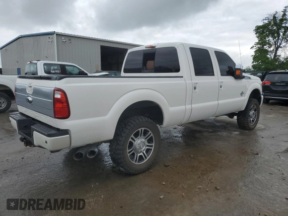 2014 Ford F-350 XLT with VIN 1FT8W3BT4EEA91035, listed as a Copart auction lot 55410825 with 325,977 mi miles and Salvage title. Bid and sale history available at DreamBid. Image 3.
