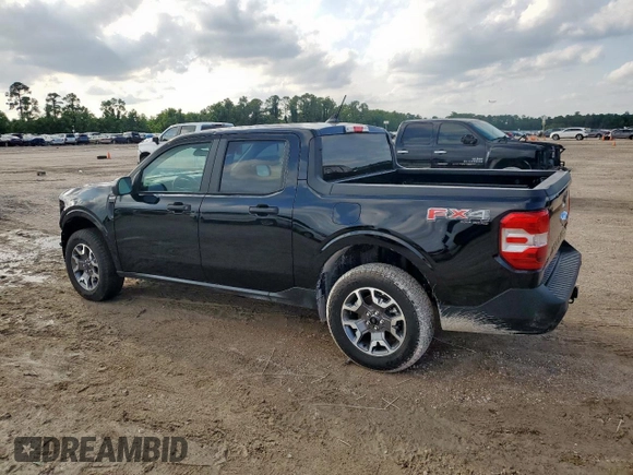 2024 Ford Maverick XLT with VIN 3FTTW8J94RRB33476, listed as a Copart auction lot 56960885 with 1,698 mi miles and Salvage title. Bid and sale history available at DreamBid. Image 2.