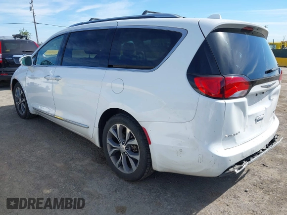 2017 Chrysler Pacifica Limited with VIN 2C4RC1GG6HR659936, listed as a IAAI auction lot 42024887 with 83,705 mi miles and . Bid and sale history available at DreamBid. Image 3.