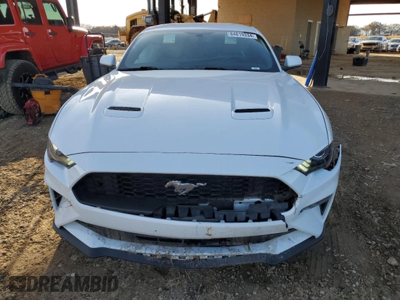 2020 Ford Mustang EcoBoost with VIN 1FA6P8TH1L5176526, listed as a Copart auction lot 84819334 with 84,765 mi miles and Salvage Title. Bid and sale history available at carsss.com. Image 5.