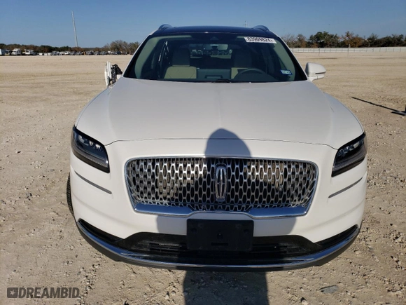2022 Lincoln Nautilus Reserve with VIN 2LMPJ6K90NBL20371, listed as a Copart auction lot 83909824 with NaN miles and Salvage Title. Bid and sale history available at carsss.com. Image 5.