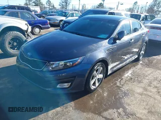 2015 Kia Optima LX with VIN KNAGM4A72F5543977, listed as a IAAI auction lot 41328035 with 153,805 mi miles and . Bid and sale history available at DreamBid. Image 17.