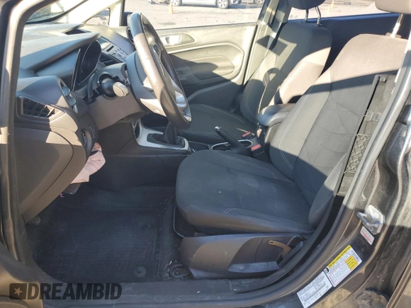 2016 Ford Fiesta SE with VIN 3FADP4EJ2GM208495, listed as a Copart auction lot 47990995 with Not Provided miles and Salvage Title. Bid and sale history available at carsss.com. Image 7.