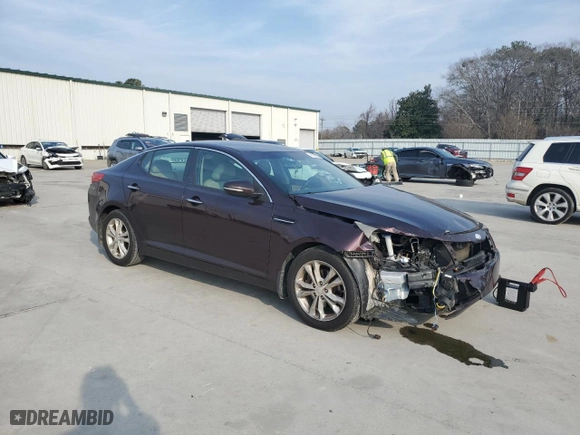 2013 Kia Optima EX with VIN 5XXGN4A7XDG230765, listed as a Copart auction lot 44188825 with 159,234 mi miles and Salvage Title. Bid and sale history available at carsss.com. Image 4.