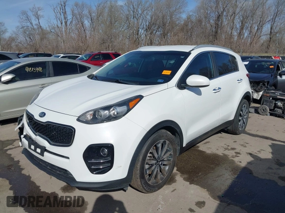 2017 Kia Sportage EX with VIN KNDPN3ACXH7168516, listed as a IAAI auction lot 41813764 with 88,594 mi miles and . Bid and sale history available at carsss.com. Image 18.