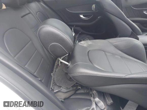 2017 Mercedes-Benz C 300 with VIN WDDWF4KBXHR253385, listed as a IAAI auction lot 42358051 with 87,385 mi miles and . Bid and sale history available at DreamBid. Image 8.