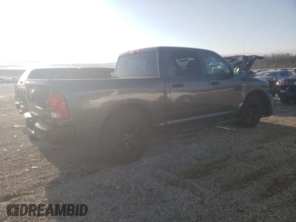 2018 Ram 1500 Express z VIN 1C6RR6KT4JS141691, wystawiony jako Copart lot #44244695 z przebiegiem 62 980 mil mil oraz Szkoda całkowita • Salvage title. Historia ofert i sprzedaży dostępna na DreamBid. Obrazek 3.