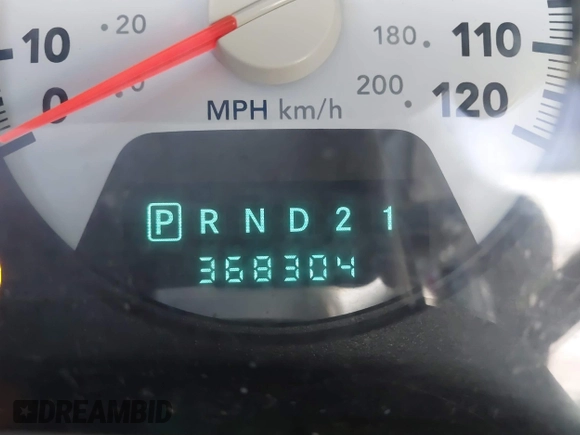 2007 Dodge Ram 2500 SLT with VIN 1D7KS28D27J502735, listed as a IAAI auction lot 41880179 with 368,304 mi miles. Bid and sale history available at carsss.com. Image 16.