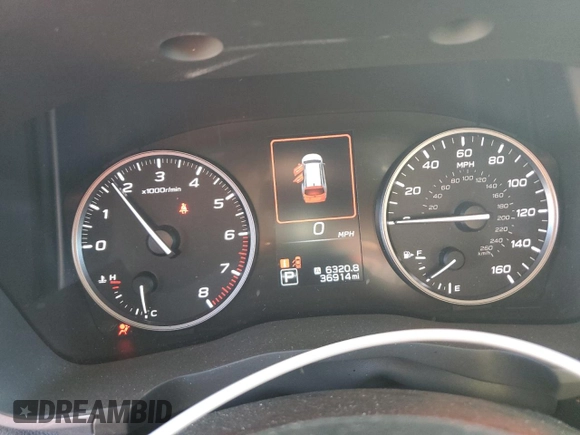 2023 Subaru Ascent Premium with VIN 4S4WMAED7P3449227, listed as a Copart auction lot 87268784 with 36,914 mi miles and Salvage title. Bid and sale history available at DreamBid. Image 9.