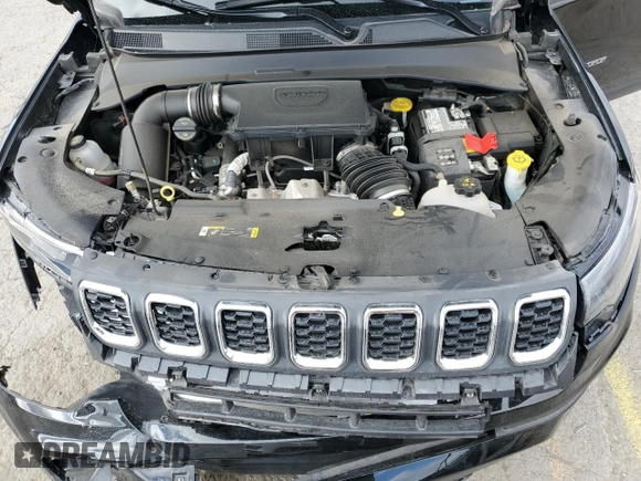 2025 Jeep Compass Sport with VIN 3C4NJDAN8ST503124, listed as a Copart auction lot 48142925 with 4,699 mi miles and Salvage title. Bid and sale history available at DreamBid. Image 11.
