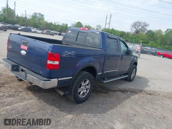 2007 Ford F-150 XLT with VIN 1FTPW14VX7FB45692, listed as a IAAI auction lot 42130978 with 218,336 mi miles and . Bid and sale history available at DreamBid. Image 4.