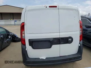 2021 Ram ProMaster City Cargo Tradesman with VIN ZFBHRFAB7M6T72727, listed as a Copart auction lot 66628784 with 57,722 mi miles and Clean Title. Bid and sale history available at DreamBid. Image 6.