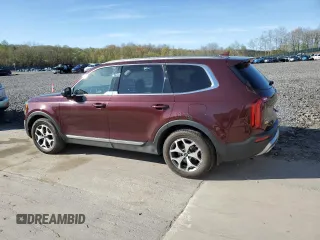 2020 Kia Telluride EX with VIN 5XYP3DHC9LG032973, listed as a Copart auction lot 54496785 with 85,188 mi miles and Salvage title. Bid and sale history available at DreamBid. Image 2.