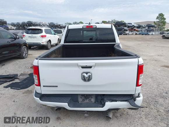 2020 Ram 1500 Big Horn with VIN 1C6RREMT2LN272790, listed as a IAAI auction lot 41340387 with 82,424 mi miles. Bid and sale history available at carsss.com. Image 16.