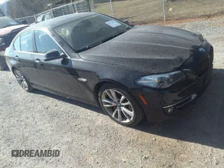 2015 BMW 5 Series 535i xDrive with VIN WBA5B3C55FD548289, listed as a IAAI auction lot 41771651 with 146,563 mi miles. Bid and sale history available at carsss.com. Image 1.