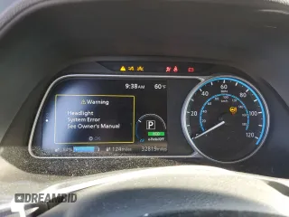 2020 Nissan LEAF SV with VIN 1N4AZ1CP3LC310791, listed as a Copart auction lot 52303575 with 32,819 mi miles and Non repairable. Bid and sale history available at DreamBid. Image 9.