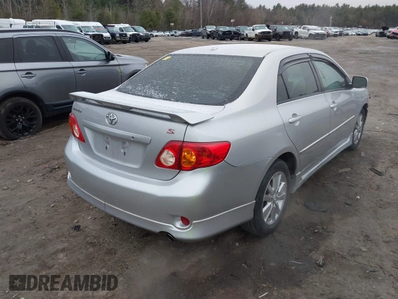 2010 Toyota Corolla with VIN 2T1BU4EE4AC454655, listed as a IAAI auction lot 41858963 with 209,816 mi miles. Bid and sale history available at carsss.com. Image 4.