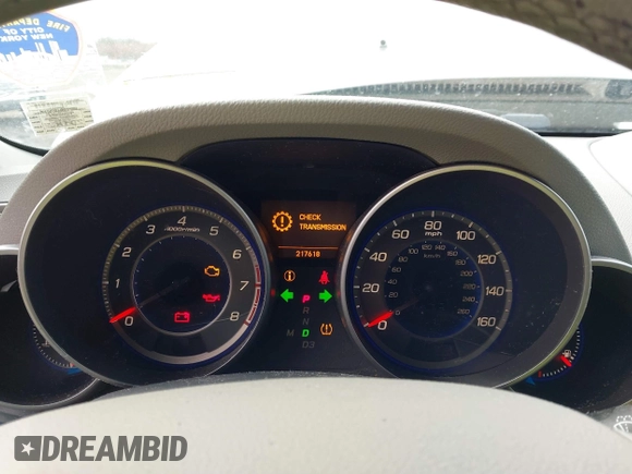 2008 Acura MDX Tech/Pwr Tail Gate with VIN 2HNYD28628H549647, listed as a IAAI auction lot 41820247 with 217,618 mi miles. Bid and sale history available at carsss.com. Image 7.