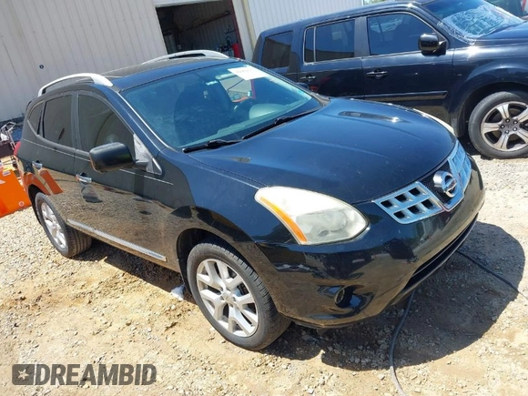 2012 Nissan Rogue S with VIN JN8AS5MTXCW256877, listed as a IAAI auction lot 42002637 with 241,611 mi miles. Bid and sale history available at carsss.com. Image 1.